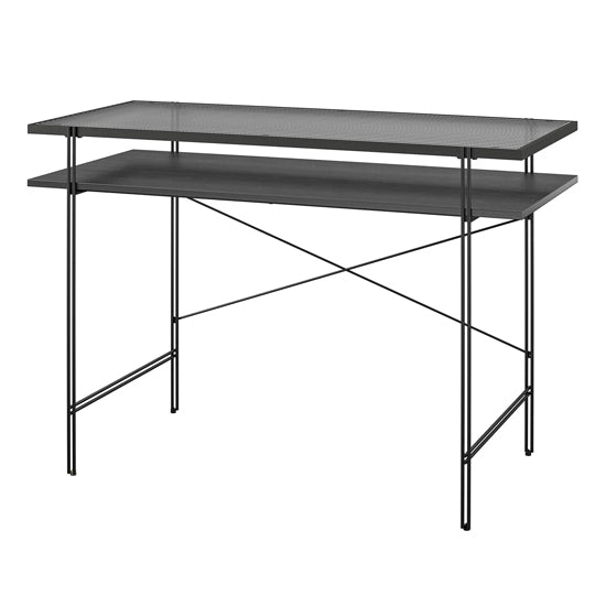 Wainwright Wooden Laptop Desk In Black Oak