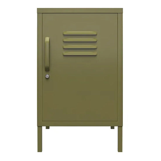 Bradford Metal Locker Storage Cabinet With 1 Door In Olive Green