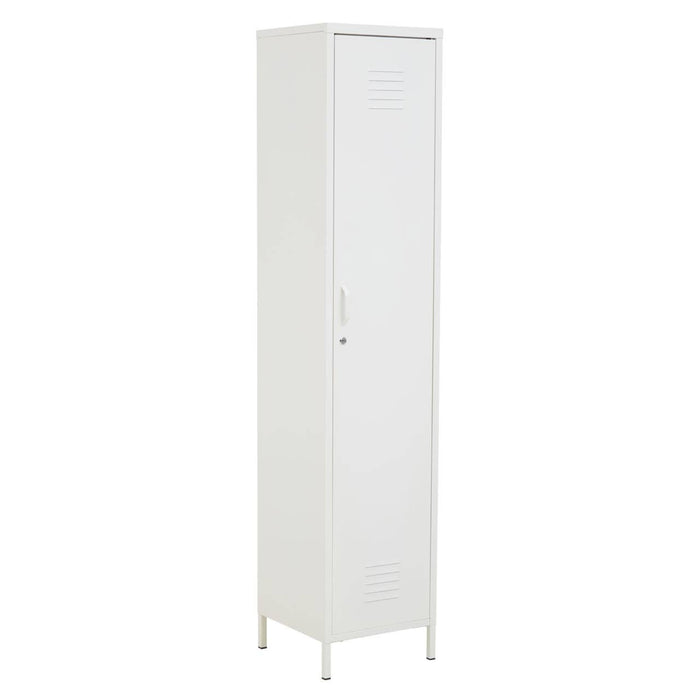 Academy Metal Locker With 1 Door In White