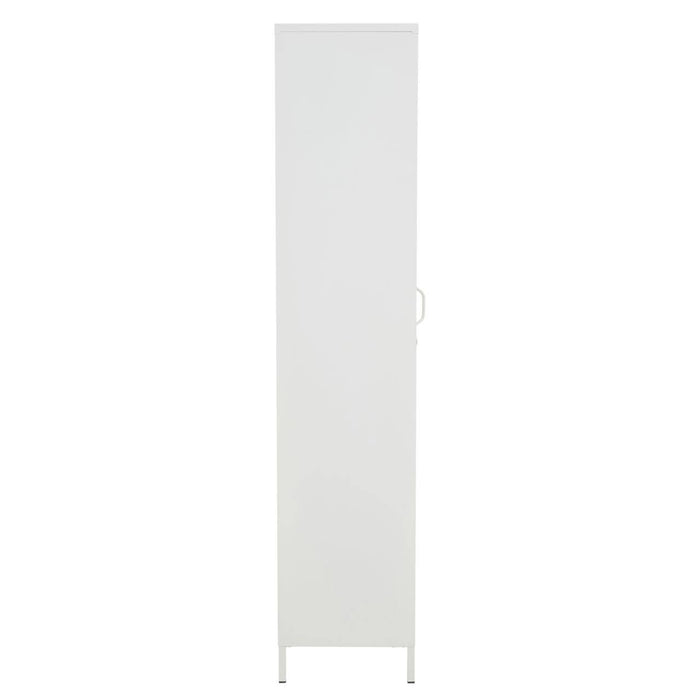 Academy Metal Locker With 1 Door In White