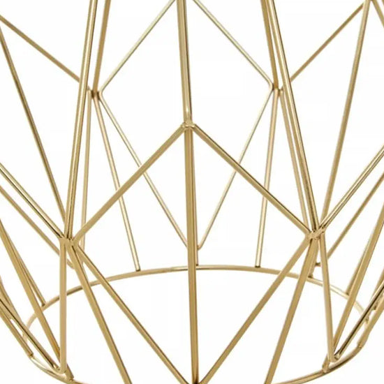 Wyra Ceiling Pendant Light With Champagne Gold Frame