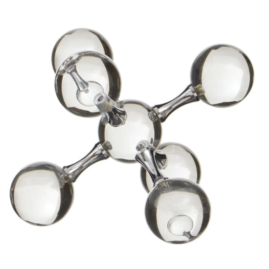 Carrie Crystal Chemical Bonds Design Ornament In Clear