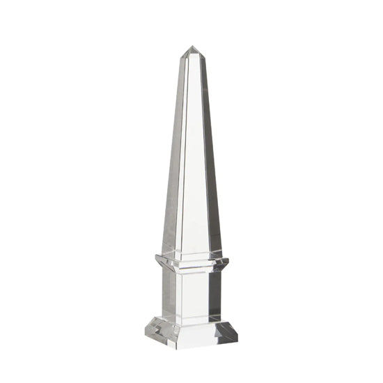 Carrie Small Crystal Obelisk In Clear