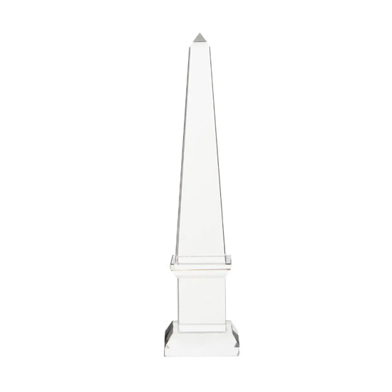 Carrie Small Crystal Obelisk In Clear