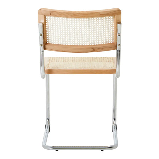 Cebu Beeach Wood Dining Chair In Natural