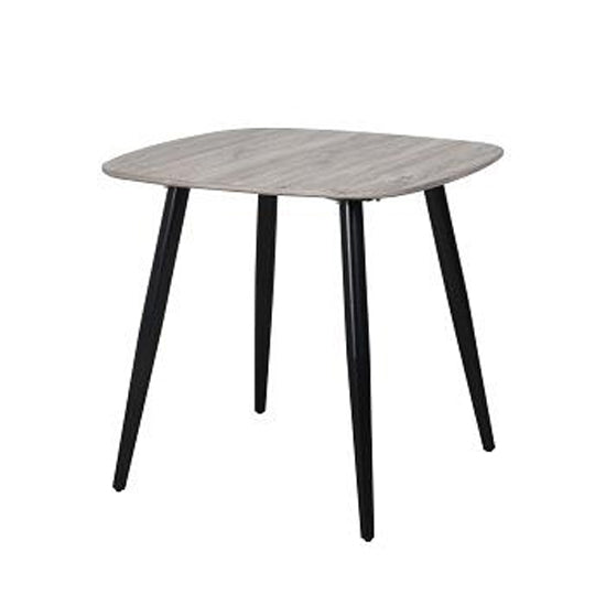 Aspen Square Wooden Dining Table In Grey Oak Effect