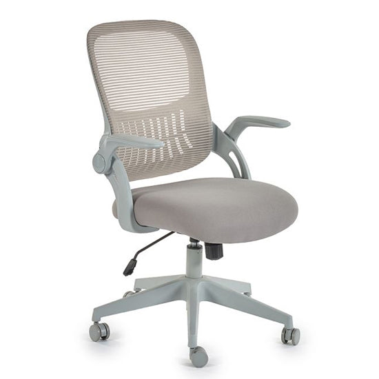 Juno Mesh Fabric Home And Office Chair In Cream