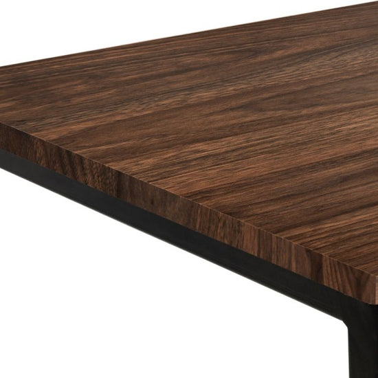 Tribeca Wooden Laptop Desk In Walnut