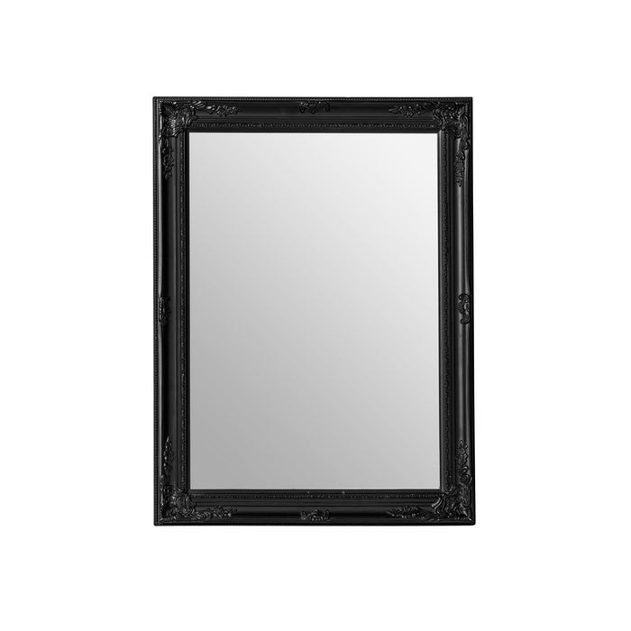 Wena Classic Style Wall Bedroom Mirror In Matt Black