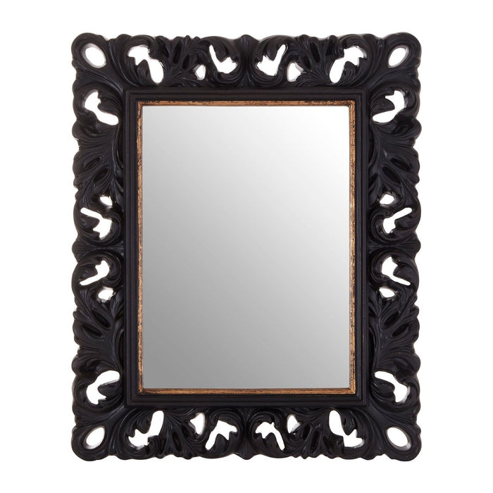 Gertrode Wall Bedroom Mirror In Black And Gold