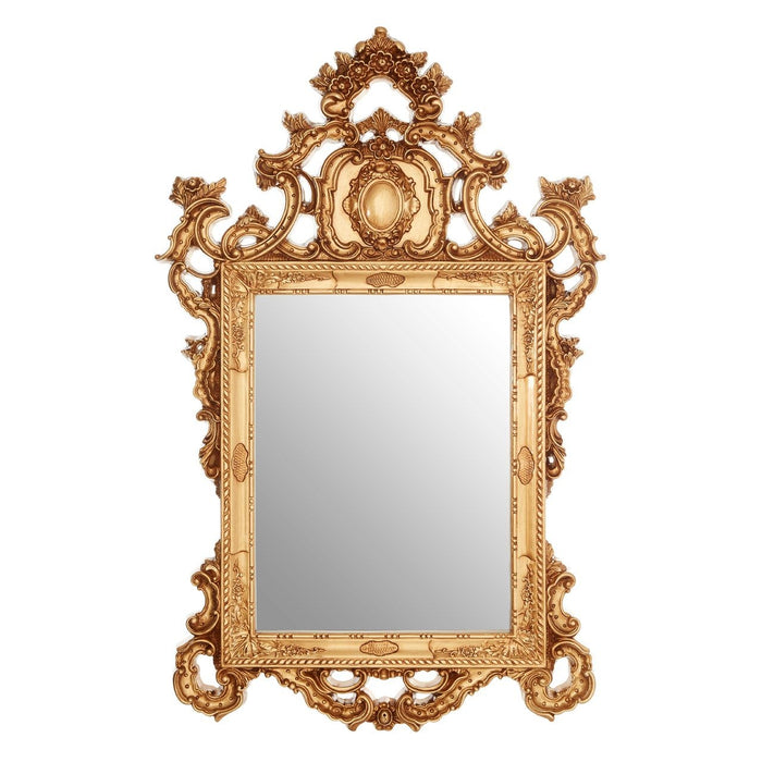 Graston Italianette Design Wall Bedroom Mirror In Gold