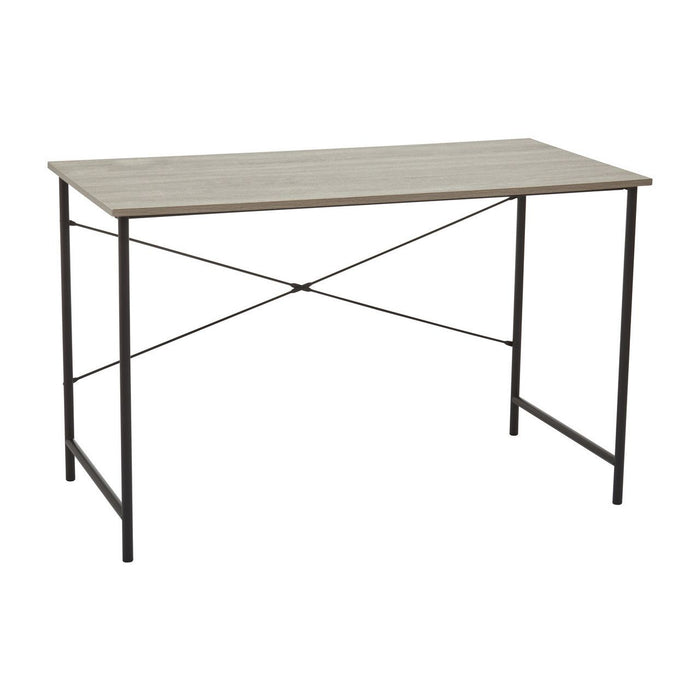 Bradbury Wooden Computer Desk In Grey Oak