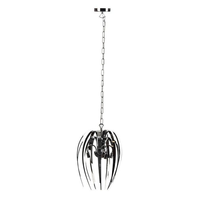 Mondo Tree Metal Design Ceiling Pendant Light In Chrome