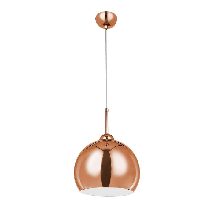 Gikoya Ball Design Metal Shade Ceiling Pendant Light In Copper