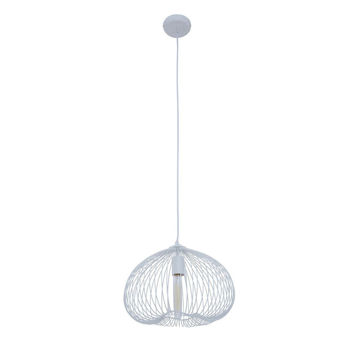 Lavis Contemporary Ceiling Pendant Light In White