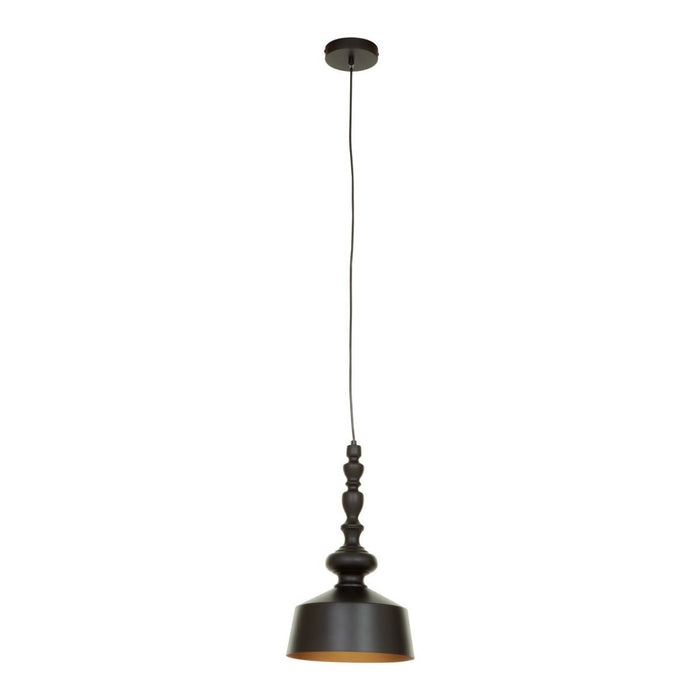 Leni Luxurious Metal Ceiling Pendant Light In Matt Black