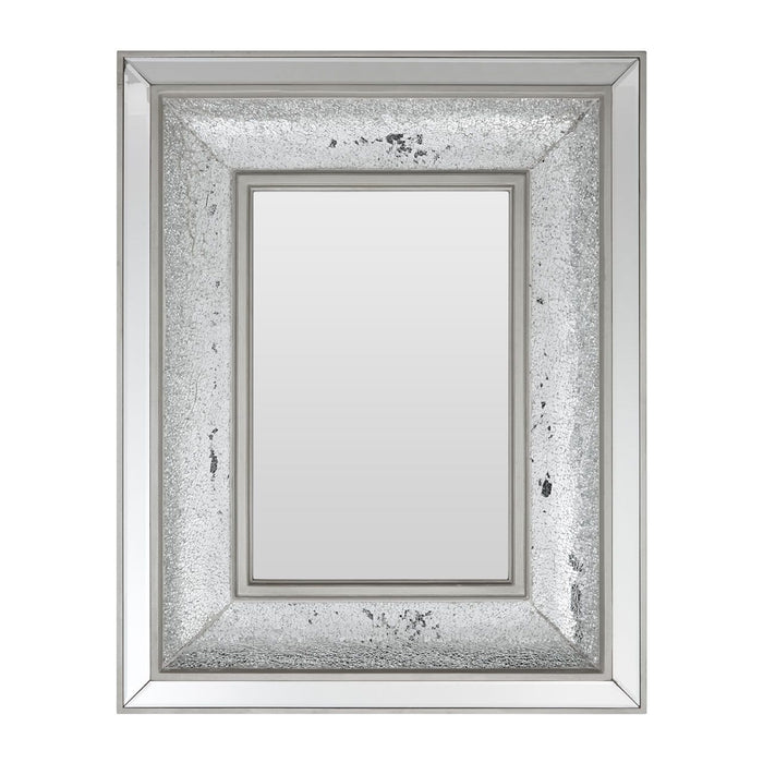 Wallis Wall Bedroom Mirror In Antique Silver Frame