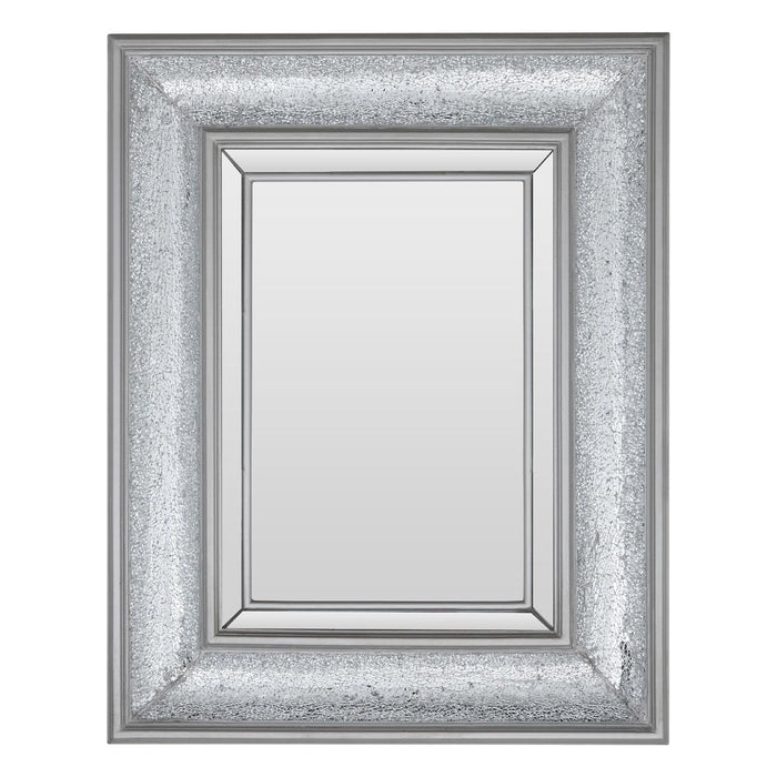 Winnie Wall Bedroom Mirror In Antique Silver Frame