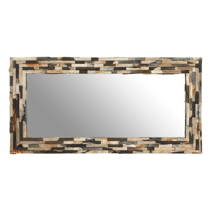 Ripley Wall Mirror In Mosaic Effect Multi-Colour Frame