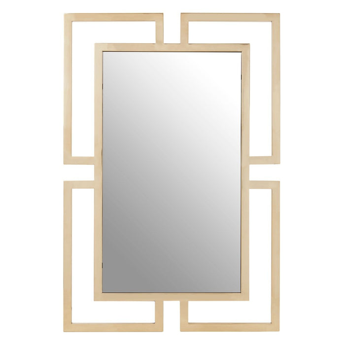 Ragusa Wall Bedroom Mirror With Gold Stainless Steel Frame