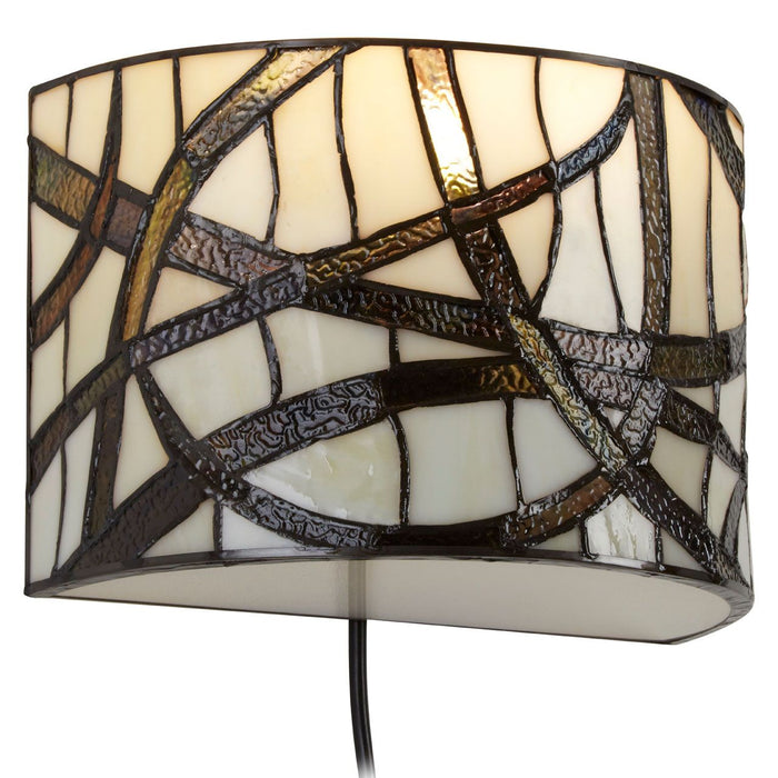 Waldorf Branch Wall Light In Bronze Tone