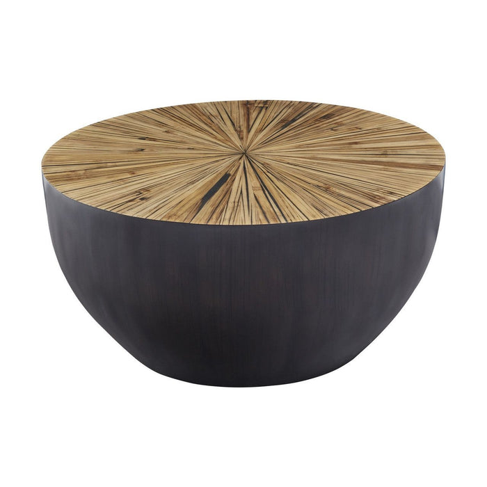 Gabo Small Wooden Coffee Table In Natural