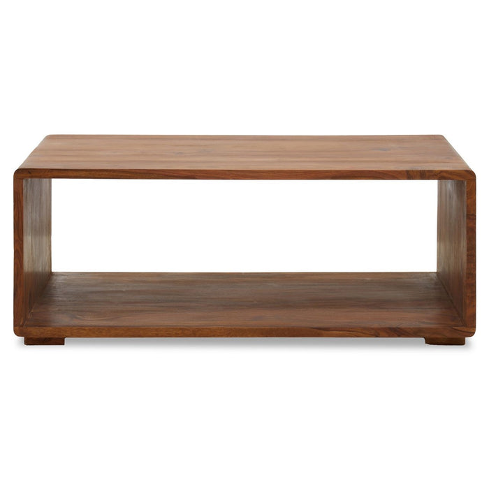 Surati Sheesham Wood Coffee Table In Brown