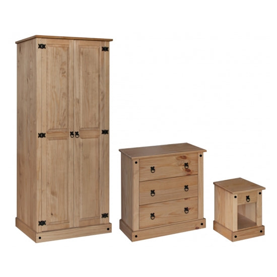 Amazon Wooden Trio  Set In Distressed Pine