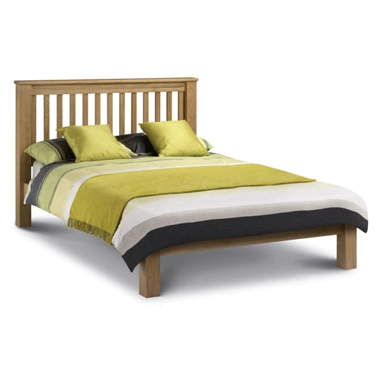 Amsterdam Low Foot End Double Bed In Waxed Oak