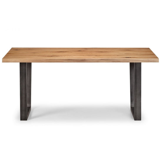 Brooklyn Wooden Dining Table In Oak