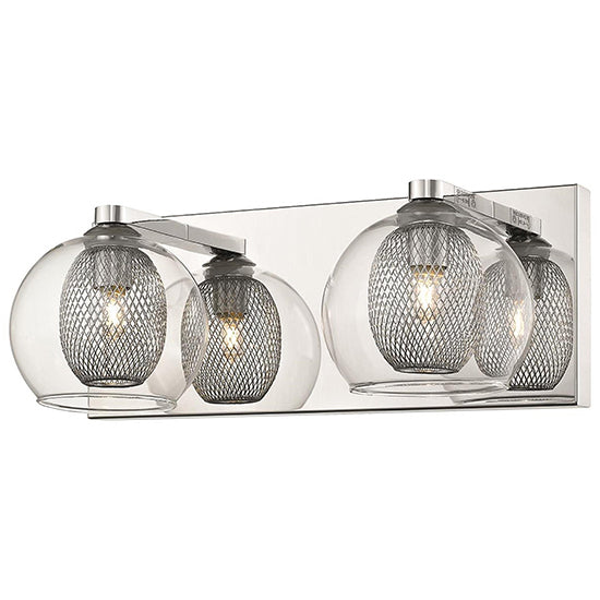 Canonbury 2 Bulbs Wall Light In Chrome