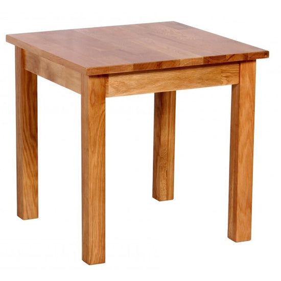 Hyde Wooden Lamp Table In Light Oak