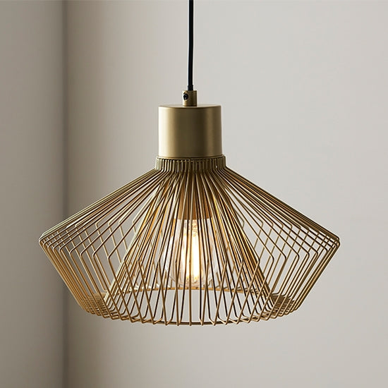 Kimberley Ceiling Pendant Light In Gold