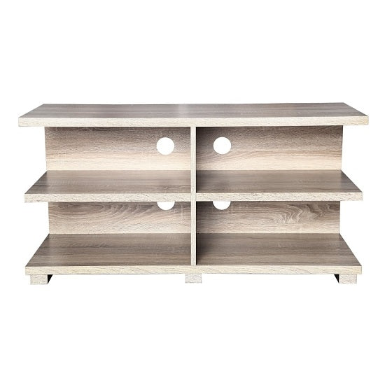 Oslo Wooden TV Stand In Pale Washed Oak