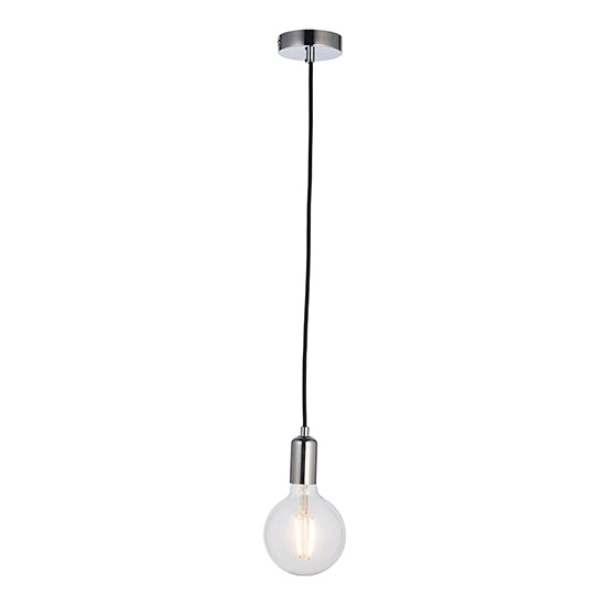 Studio Ceiling Pendant Light In Chrome