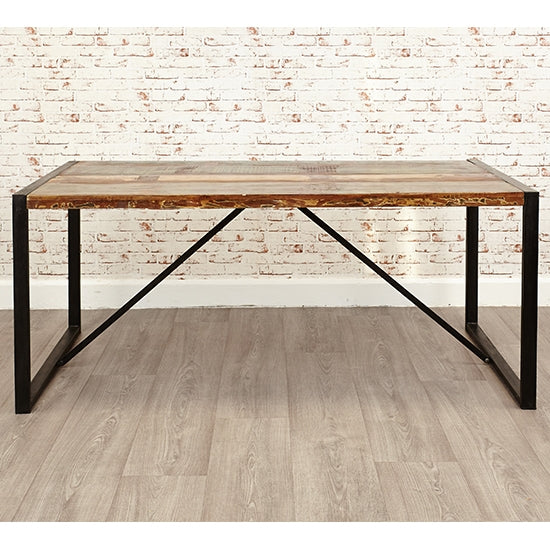 Urban Chic Wooden Large Dining Table