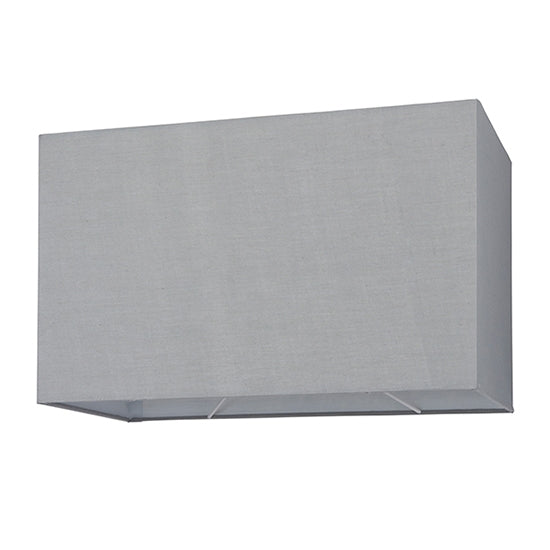 Wion Rectangular Cotton Fabric 16 Inch Shade In Cool Grey